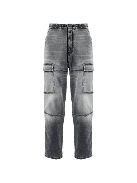 2050 D-Krooley-Cargo tapered jeans