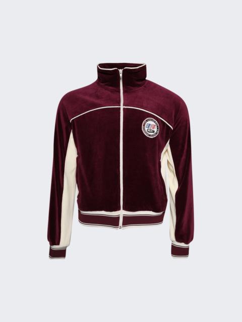 SAINT M×××××× Lm Track Jacket Burgundy