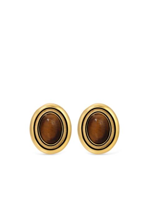 HEAVEN MAYHEM Prize oval-shape earrings