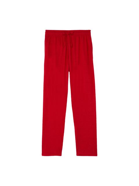 Vilebrequin Unisex Linen Pants Solid