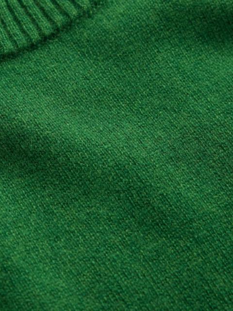 BODEN Elsie Cashmere Crew T-shirt-Fresh Green