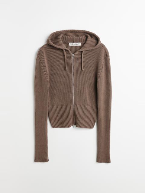Our Legacy Compact Hood in Tender Bison Cotton Cash