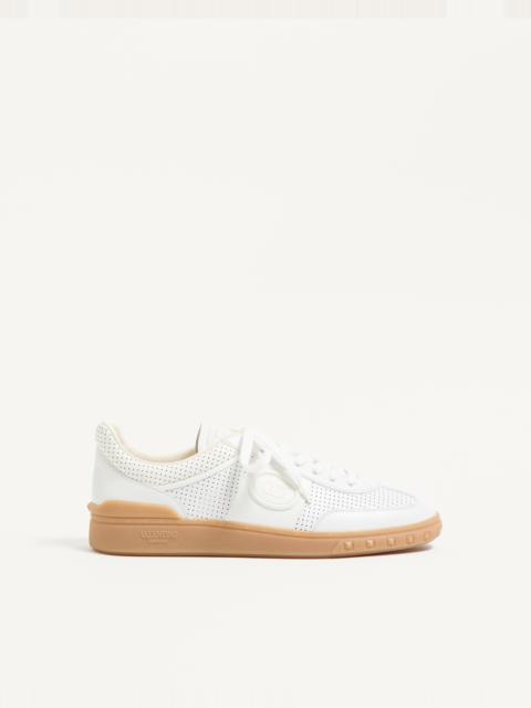 UPVILLAGE LOW-TOP SNEAKER IN PERFORATED NAPPA LEATHER