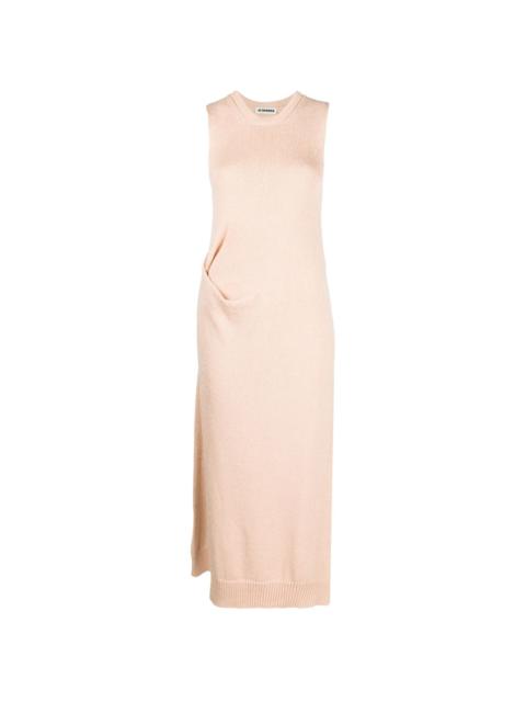 ワンピース JIL SANDER Ivory Japanese Cotton Dress Jil Sander Jil Sander Woman Ivory Japanese Cotton Dress