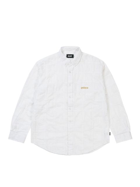 PALACE SEER PATCH OXFORD SHIRT WHITE