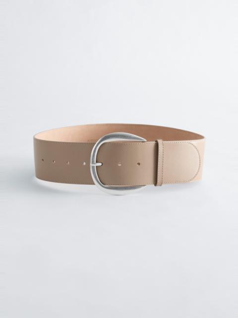 & Other Stories Wide Leather Belt