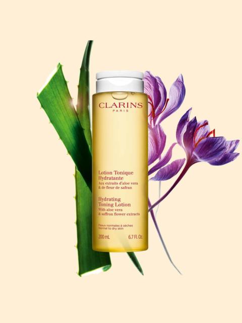 CLARINS Hydrating Toner + Face Lotion for Normal + Dry Skin - Moisturizing Facial Toner + Lotion