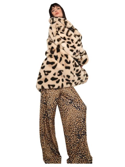 NORMA KAMALI TEDDY BEAR CAR COAT