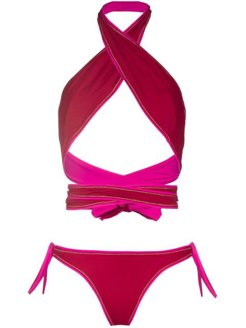 Reina Olga Showhorse cross-front bikini