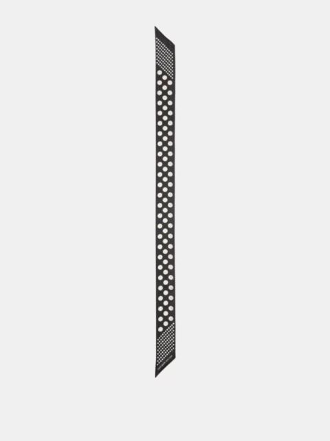 kate spade Dot Silk Skinny Scarf