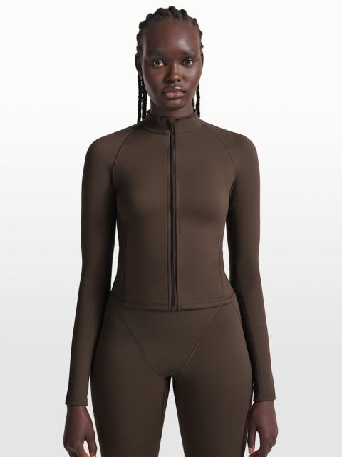 Nike NikeSKIMS Matte Women's Mock-Neck Full-Zip Jacket