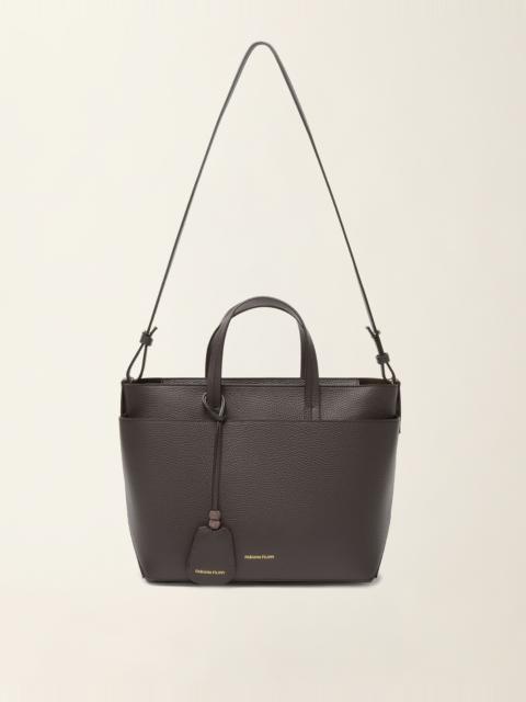 FABIANA FILIPPI Large grained leather handbag