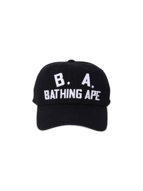 BAPE B.A. Washed Twill Cap 'Black'