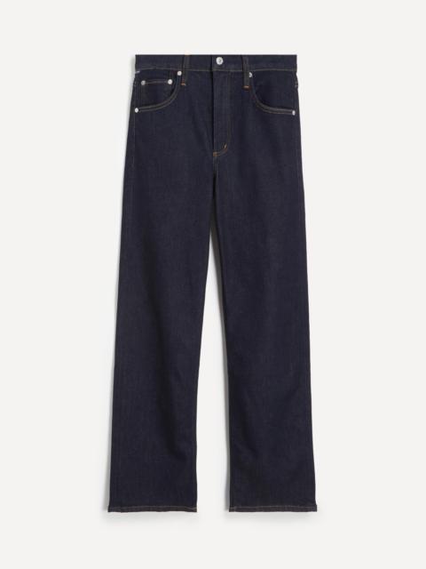 Citizens of Humanity Palma Straight Long Jeans in Inky Rise