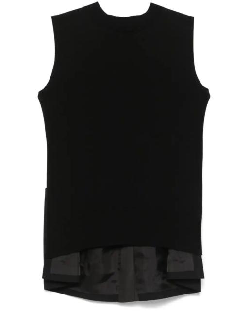 sacai 대조 패널 탱크 탑