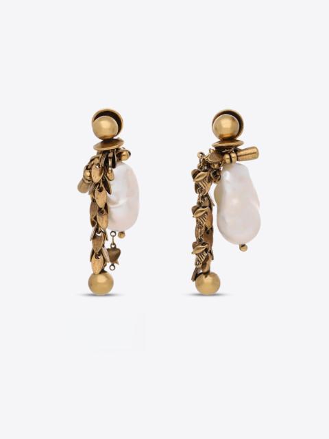 Dries Van Noten ORNAMENTED PENDANT EARRINGS