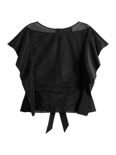 Simone Rocha Simone Rocha Boxy Sheer Panel Top