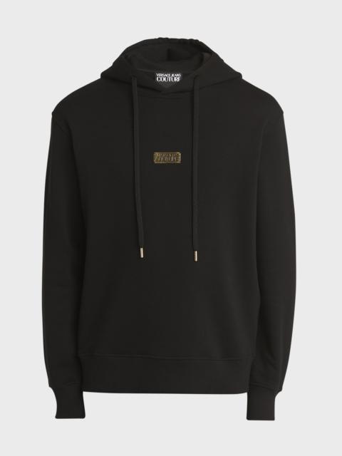 Men's Nameplate Drawstring Hoodie