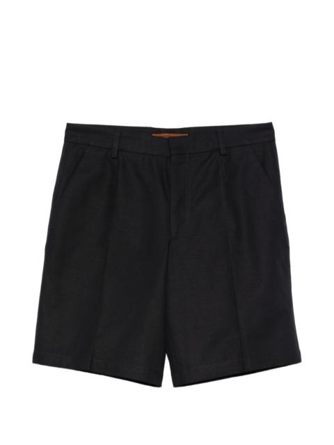 ZEGNA pleated shorts