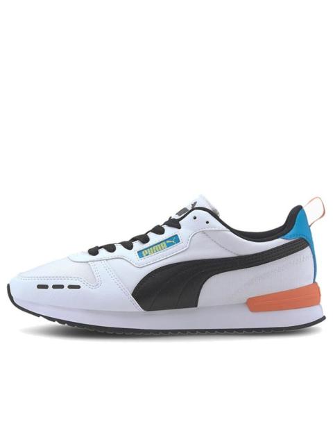 PUMA PUMA R78 Neon Low Running Shoes Black/Orange/White 373203-02