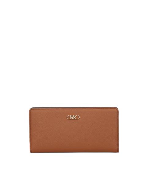 MICHAEL KORS logo-plaque wallet
