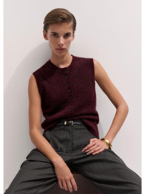 ME+EM Henley Knit Vest