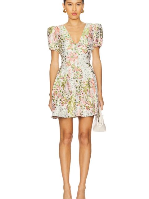 ELLIATT Calaantha Puff Sleeve Mini Dress
