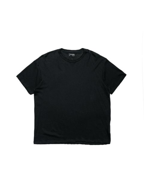 LADY WHITE CO. Sheer Gauze T-Shirt Black