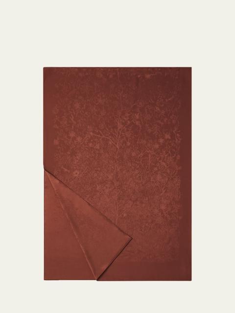 Loro Piana Albero Della Vita Maxi Wool Stole