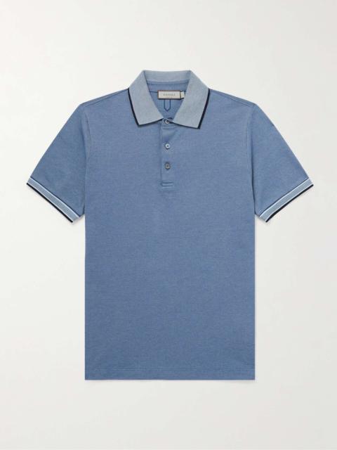 Canali Cotton-Piqué Polo Shirt