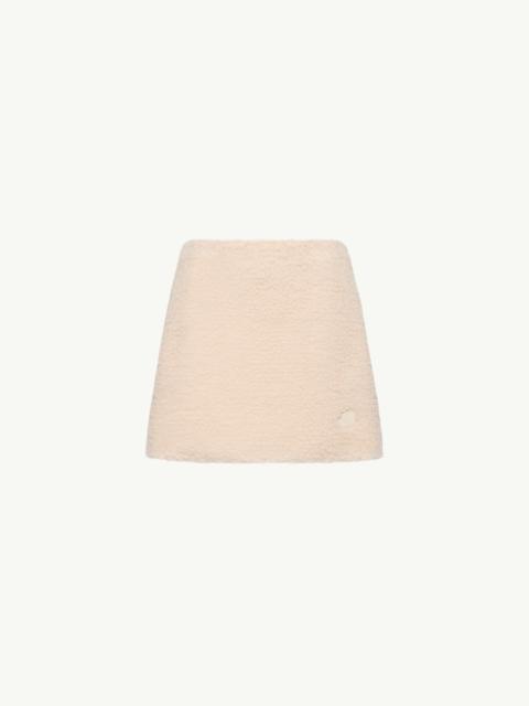 Moncler Teddy Mini Skirt