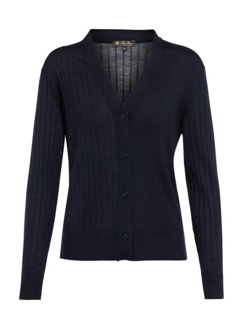 Cantabria cashmere and silk cardigan