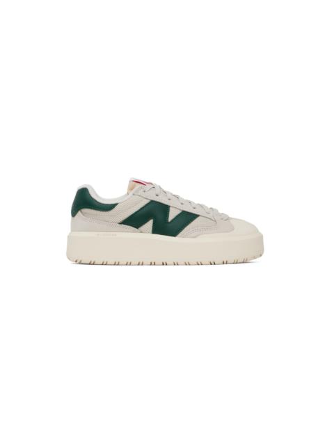 New Balance Gray & Green CT302 Sneakers