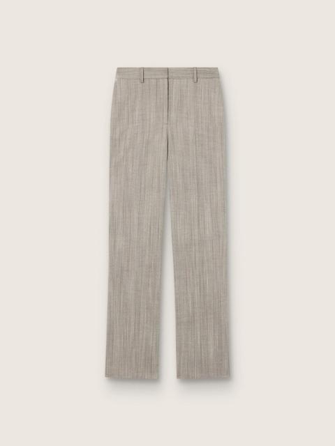 Golden Goose Women's pants in gray pinstripe wool blend