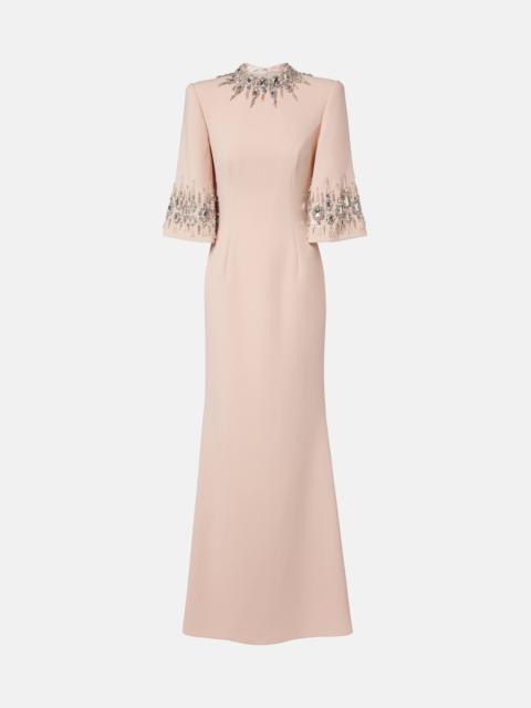 JENNY PACKHAM Ilana crystal-embellished gown