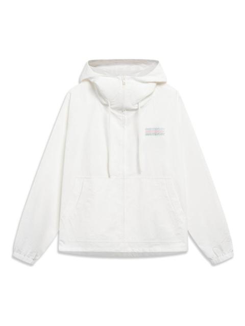 Li-Ning Counterflow Triple Logo Windbreaker 'White' AFDT521-2