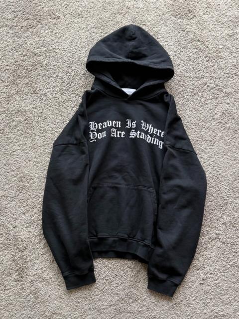 AlLEXANDER DIGENOVA AlLEXANDER Digenova Gothic Sanskrit Hooded Sweater