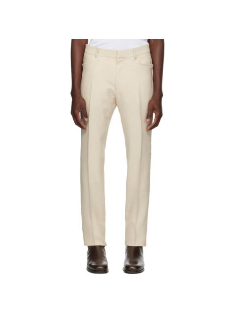 TOM FORD Beige Dyllan Trousers