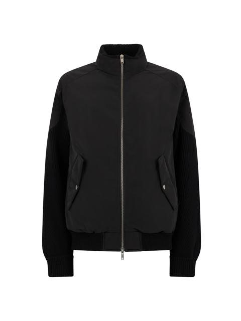 MOOSE KNUCKLES Men's Memory Magnus Mixed-Media Wool Regular-Fit Jacket - Black
