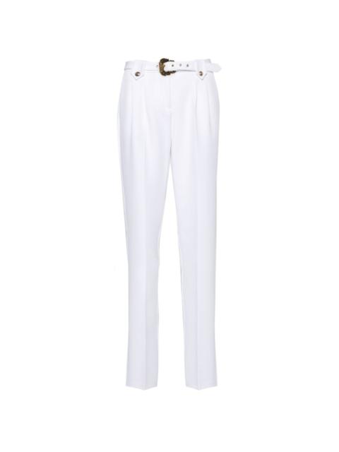 Baroque Buckle tapered trousers