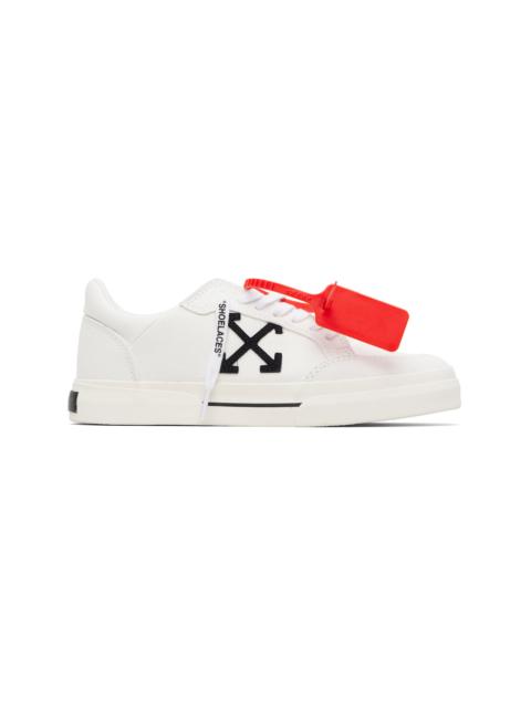 Off-White White Vulcanized Low Sneakers