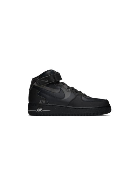 Black Air Force 1 Mid '07 Sneakers