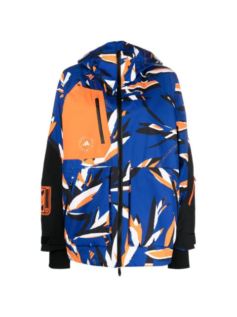 x Terrex TrueNature abstract-print ski jacket