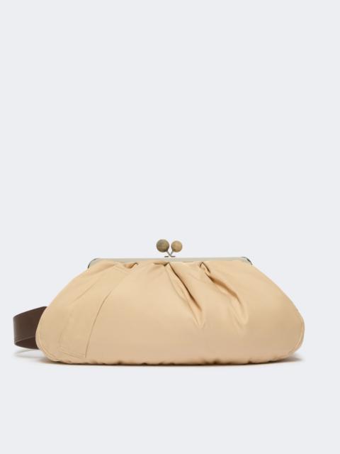 WEEKEND Max Mara Extra-large padded technical gabardine Pasticcino Bag - BEIGE
