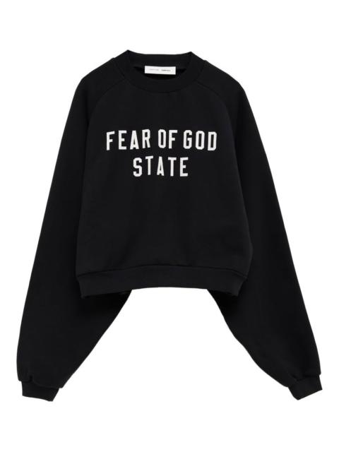 ESSENTIALS embroidered raglan sweatshirt