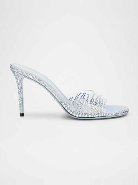 MACH & MACH Crystal Flame Mules