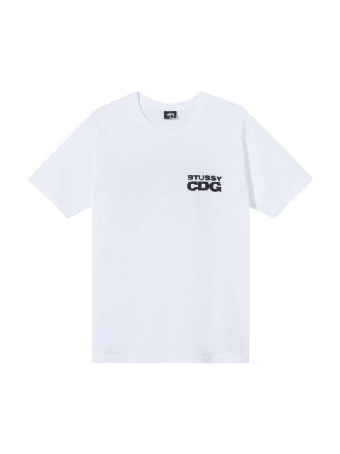Stüssy Stussy x Comme des Garçons Surfman T-Shirt 'White'