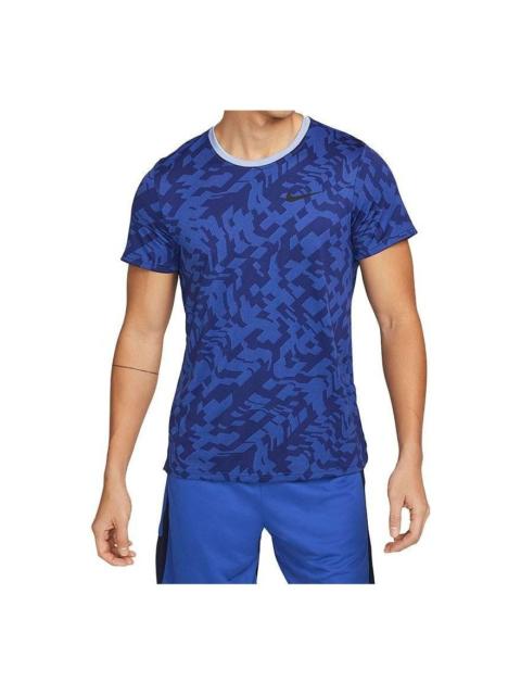 Nike Nike Dri Fit Superset Short Sleeve T-shirt 'Blue' CT6295-063