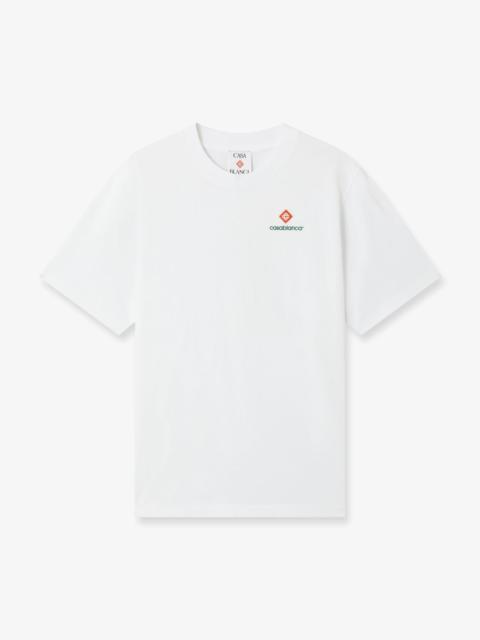White Sport Type Short Sleeve T-Shirt | Casablanca Paris