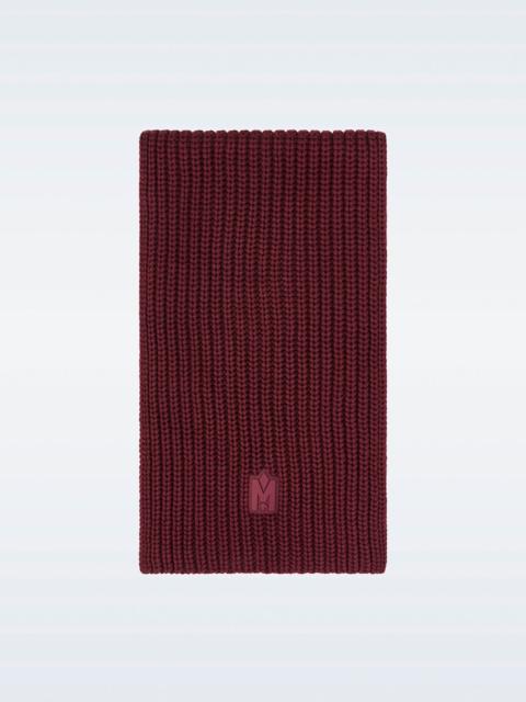 MACKAGE NELL Rectangular merino wool scarf